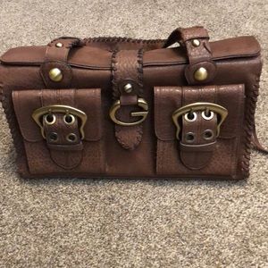 Vintage Guess brown handbag